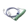 Ducky Premicord cavo USB 1,8 m USB A USB C Blu, Verde (DKCC-IRCNC1)