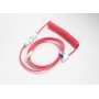 Ducky Premicord cavo USB 1,8 m USB A USB C Rosa (DKCC-FRCNC1)