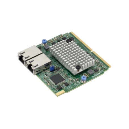 Supermicro AOC-MTG-B2T-O scheda di rete e adattatore Interno Ethernet 10000 Mbit/s