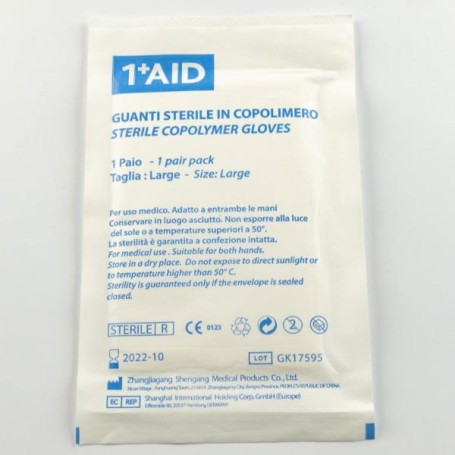 GUANTI COPOLIM PAIO STERILI TGU (0985)