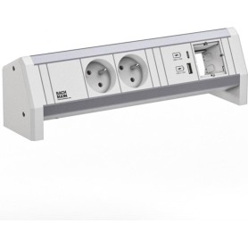 Bachmann Steckdosenleiste DESK 2xUTE 902.0298 (902.0298)