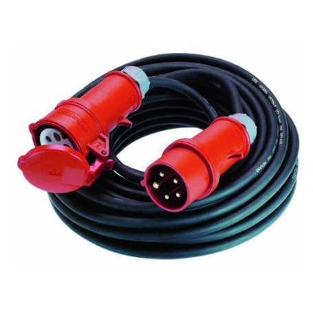 Bachmann 344.172 prolunghe e multiple 25 m 1 presa(e) AC Esterno Nero