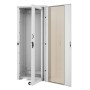 Triton 19" Audioverteiler"Swing" 27 HE 800 x 600 mm hellgrau RAL 7035 24U Rack indipendenti Grigio (VFA-27-X86-CXX-A1)
