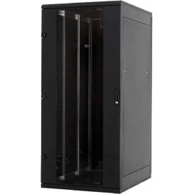 TRITON 19""Schrank B800/T 800 Schwarz bis 800Kg zerlegbar Glastuer - Rack (RZA-42-A88-BAX-N1)