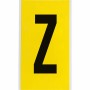 Brady 3470-Z etichetta autoadesiva Rettangolo Permanente Nero, Giallo 25 pz (034736)