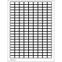 Brady 101811 etichetta autoadesiva Rettangolo Nero, Bianco 4725 pz