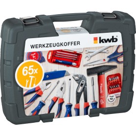kwb Valigetta Portaututto 65 Pezzi (370730)