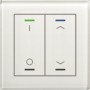 MDT technologies Glastaster II Light 2-fach RGBW,sw,Jalou,schalt BE-GTL2TW.D1 (BE-GTL2TW.D1)