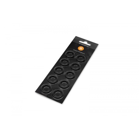 EK EK-Quantum Torque Color Ring 10-Pack STC 12/16 Anello di fissaggio della coppia Nero 1/4" 10 pz (3831109816639)