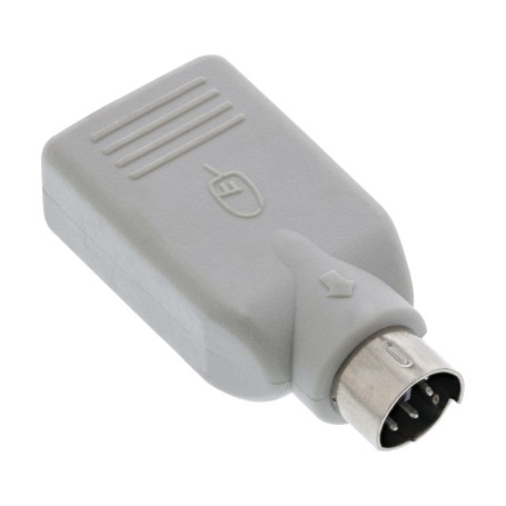 InLine 33103 adattatore per inversione del genere dei cavi PS/2 male Beige (33103)