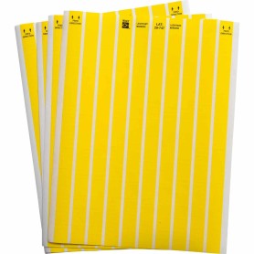 Brady LAT-29-747-10-YL etichetta per stampante Bianco Etichetta per stampante autoadesiva (029785)