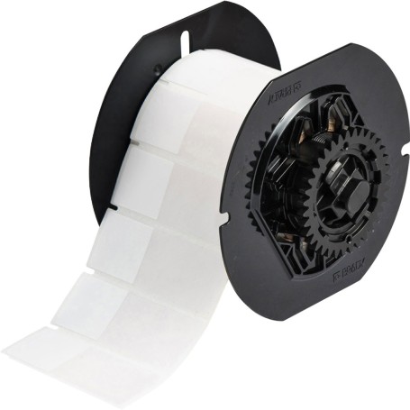 Brady B33-276-461 etichetta per stampante Trasparente, Bianco Etichetta per stampante autoadesiva (143013)