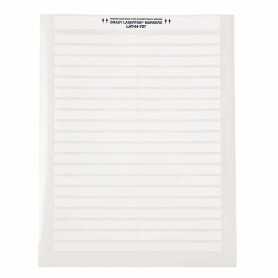 Brady LAT-44-707-2.5 etichetta per stampante Bianco Etichetta per stampante autoadesiva (029829)