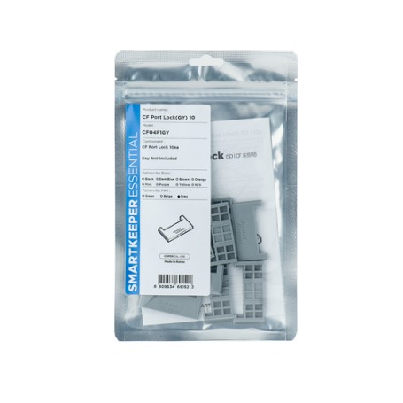 Smartkeeper CF04P1GY clip sicura Bloccaporte CompactFlash Grigio 1 pz