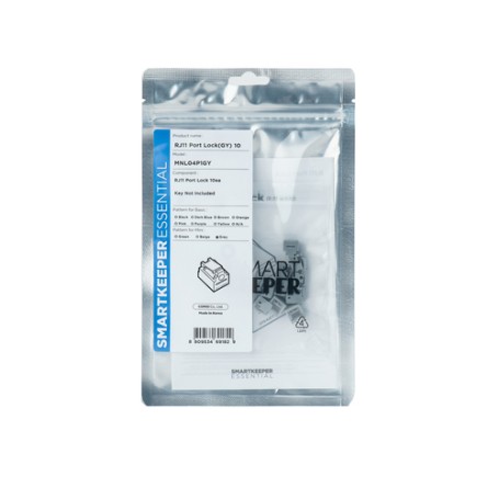 Smartkeeper MNL04P1GY clip sicura Bloccaporte RJ-11 Grigio 1 pz
