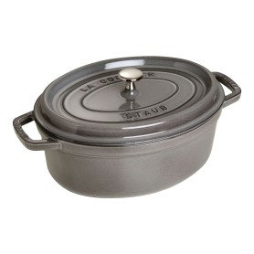 Staub Cocotte - Einzelpfanne - Grau - Eisenguss - 4,25 l - 1 Stück(e) - 29 cm (40509-317-0)