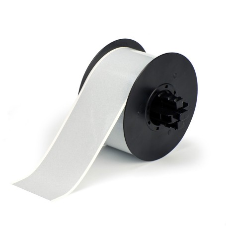 Brady B30C-2250-584-SL etichetta per stampante Argento Etichetta per stampante autoadesiva (117998)