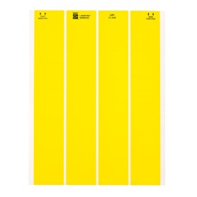 Brady LAT-11-747-5-YL etichetta per stampante Giallo (029792)