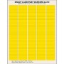 Brady LaserTab Giallo Etichetta per stampante autoadesiva (029791)