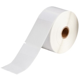 Brady BPTLAB-21-461-2.5 etichetta per stampante Trasparente, Bianco Etichetta per stampante autoadesiva (800537)