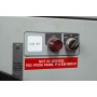 Brady People ID 113121 etichetta per stampante Rosso Etichetta per stampante autoadesiva