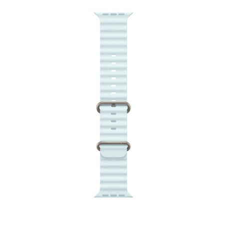 Apple Cinturino Ocean blu ghiaccio (49 mm) - Titanio naturale (MXTF3ZM/A)
