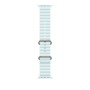 Apple Cinturino Ocean blu ghiaccio (49 mm) - Titanio naturale (MXTF3ZM/A)