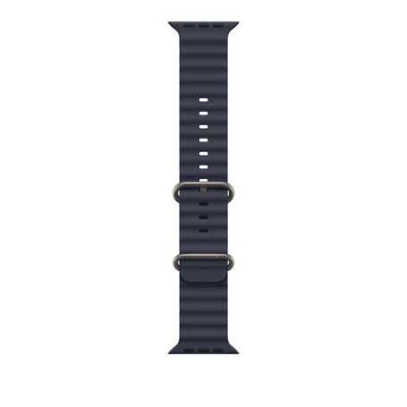 Apple Cinturino Ocean blu navy (49 mm) - Titanio naturale (MXTH3ZM/A)