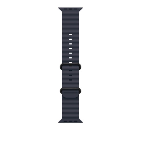 Apple Cinturino Ocean blu navy (49 mm) - Titanio nero (MYPA3ZM/A)