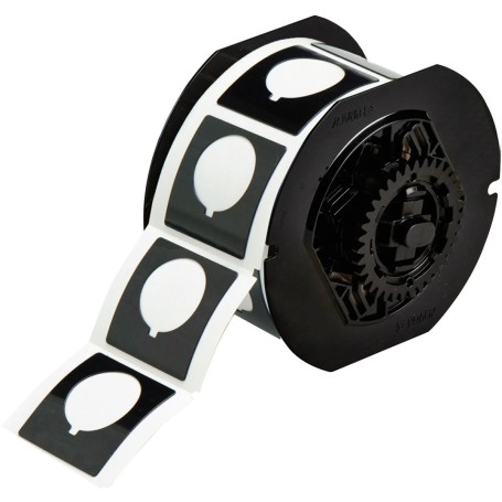 Brady B30EP-169-593-BK etichetta per stampante Nero Etichetta per stampante autoadesiva (118070)