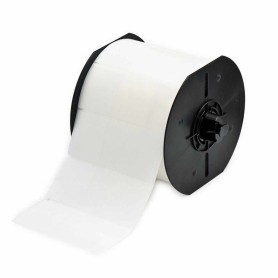 Brady B33-134-461 etichetta per stampante Trasparente, Bianco Etichetta per stampante autoadesiva (143044)