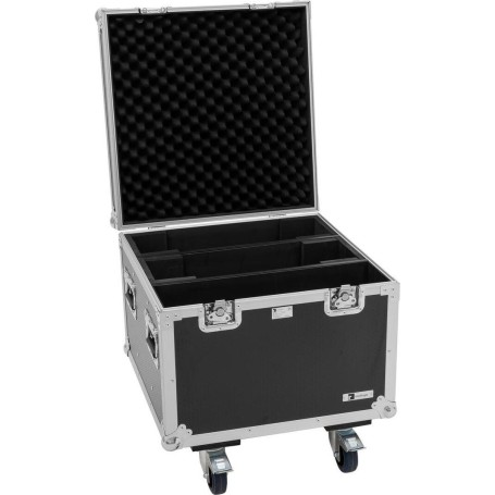 ROADINGER Flightcase PRO 2x IP Mega SWING mit Rollen 60x61,5x61 cm (31005271)
