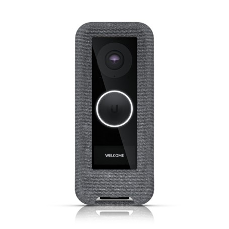 Ubiquiti G4 Doorbell Cover Grigio Tessuto, Policarbonato (PC) 1 pz (UVC-G4-DB-Cover-Fabric)