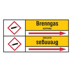 Brady N023154 etichetta autoadesiva Rettangolo Permanente Nero, Rosso, Bianco, Giallo
