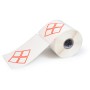 Brady THTCLP-M-L4B-7594-0.3-SC etichetta per stampante Rosso, Bianco Etichetta per stampante autoadesiva (622324)