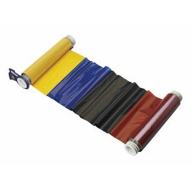 Brady B85-R-158x60-KRBY-380P nastro per stampante Nero, Blu, Rosso, Giallo (013531)