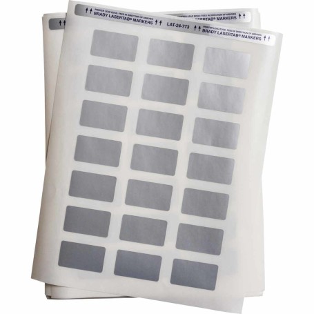 Brady LAT-24-773-1 etichetta per stampante Argento Etichetta per stampante autoadesiva (029758)