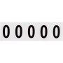 Brady 9714-0 etichetta per stampante Nero, Bianco Etichetta per stampante autoadesiva (097049)