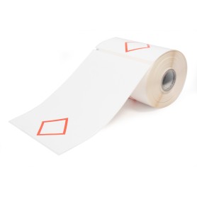 Brady THTCLP-L-L1-7594-0.2-SC etichetta per stampante Rosso, Bianco Etichetta per stampante autoadesiva (622331)