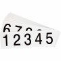 Brady 9714- KIT etichetta autoadesiva Rettangolo Permanente Nero, Bianco 50 pz (097711)