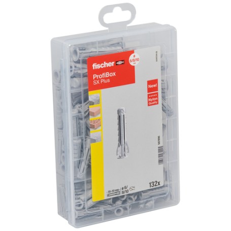 Fischer 567896 ancoraggio a vite e tassello 132 pz