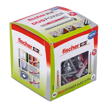 Fischer DUOPOWER 6 x 50 S PH LD 50 pz 50 mm (538260)