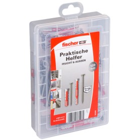 Fischer 553346 ancoraggio a vite e tassello 60 pz Kit di viti e tasselli a muro