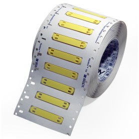 Brady HCM-60X10-B7643-YL segnacavo Giallo Poliuretano termoplastico 1000 pz (620336)
