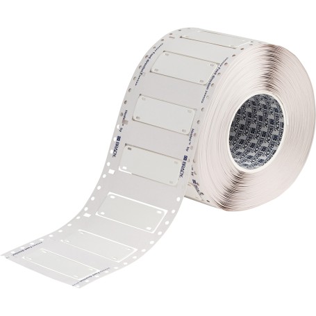 Brady HCM-75X25-B7643-WT segnacavo Bianco Poliuretano termoplastico 500 pz (620331)