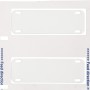 Brady HCM-75X25-B7643-WT segnacavo Bianco Poliuretano termoplastico 500 pz (620331)