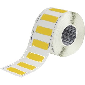 Brady HCM-75X25-B7643-YL segnacavo Giallo Poliuretano termoplastico 500 pz (620339)