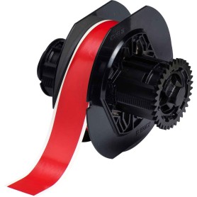 Brady B30C-1125-7569-RD etichetta per stampante Rosso Etichetta per stampante autoadesiva (120917)