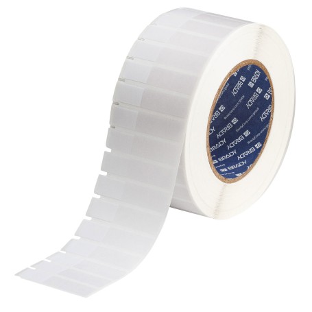 Brady THT-127-427-3 etichetta per stampante Trasparente, Bianco Etichetta per stampante autoadesiva (062361)