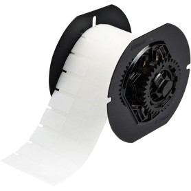 Brady B33-153-461 etichetta per stampante Trasparente, Bianco Etichetta per stampante autoadesiva (142999)